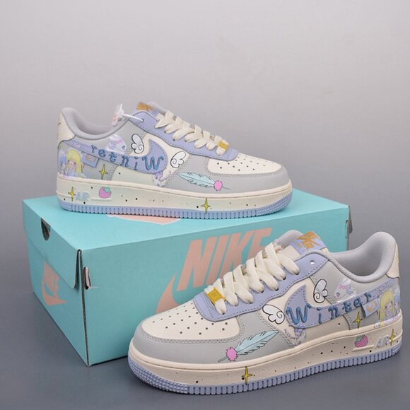 Nike Air Force 1 Low-Top Graffiti Angel